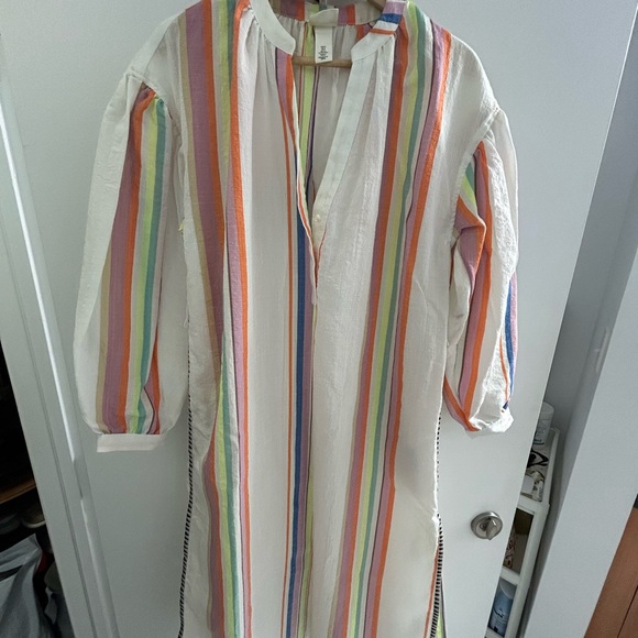 Lemlem x H&M Rainbow Stripe Maxi Dress - Picture 4 of 7